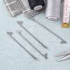 PAGOW 10 Pcs Latch Hook, Serging Crochet Hook Sewing Needles,