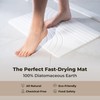 TOSORO - Stone Bath Mat, Diatomaceous Earth Non-Slip Stone Shower