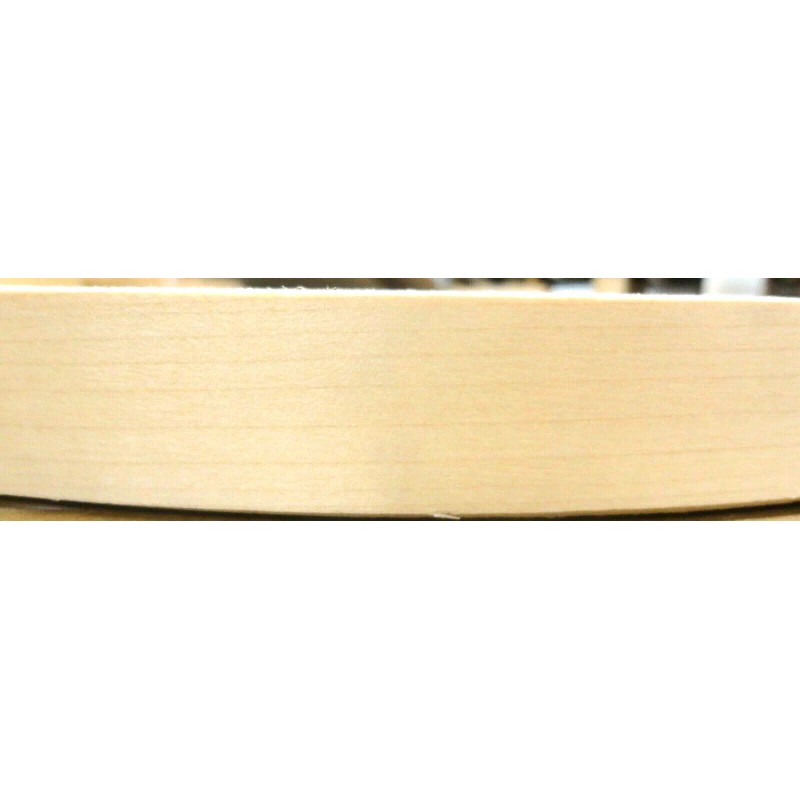 Prefinished Maple wood veneer edgebanding preglued Maple prefinished wood veneer