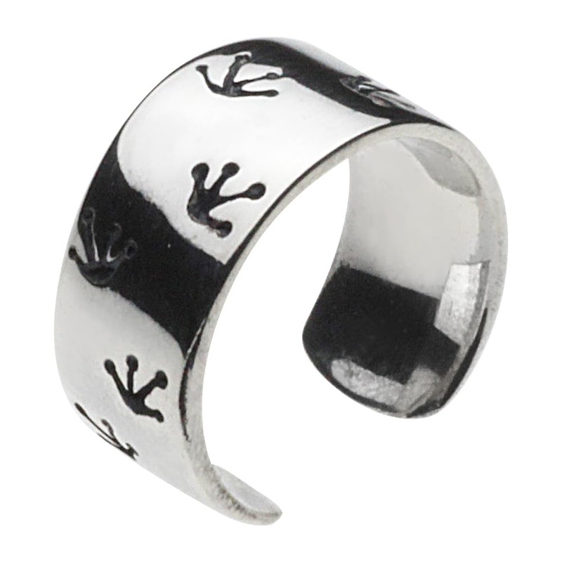 [ceynote] Cenote E0240 [Silver Accessories] frog siruettosiruba-iya-kahu