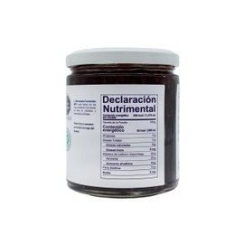 NBF Mermelada de Zarzamora 280g - Bajo Índice Glucémico, Con Chía, Inulina y Jarabe de Agave | 0% Azúcar de Caña, 100% Fruta Natural - Perfecta para Tostadas, Yogures y Postres