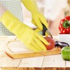 Rubber Dishwashing Glove, Waterproof and Oil Resistant, Suitable for Kitchen