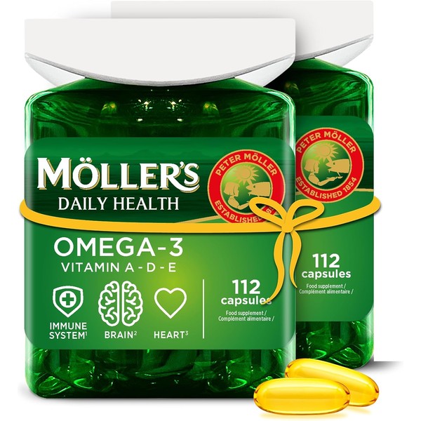 Moller's ® Omega 3 Capsules Fish Oil Scandinavian Omega-3 Dietary