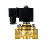 FSA Viton Solenoid Valve Brass 3/4 Inch 24V DC 0-10
