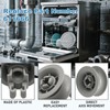 MospdyGear 4 Pcs 611666 Dishwasher Upper Basket Wheel, Dishwasher Racks