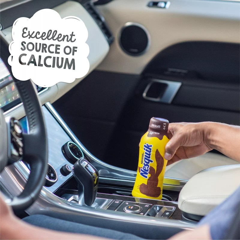 Nestle Nesquik Low Fat 1% Milk Chocolate 14 Ounce (Pack