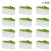 Scene Collection Model Flower Garden Park Street 1:150 Pack of