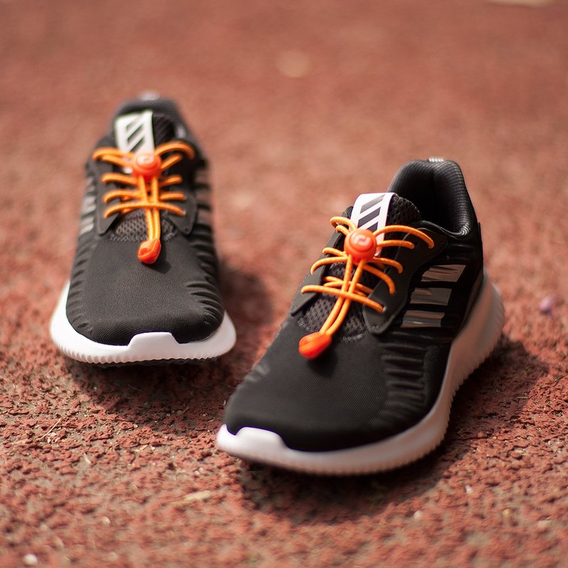 RJ-Sport Elastic Quick Release Shoelaces, Fast Lacing System for Unique