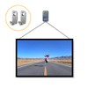 Adiyer 10pcs Heavy Duty T-Head J-Shaped Hangers 304 Stainless Steel