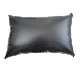 BECKCOVER 2pcs PU Waterproof Pillowcases with Zipper Pillow Protectors, Dust Proof, Grease Proof, Dog Proof, Extends Pillow Life, Utility Patent Pillow Covers, Beddings (Standard(20"*26"), Black)