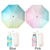 Mini Travel Umbrella with Case, 8 Ribs Folding Small Compact