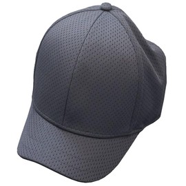 Laquest Short Brim Mesh Cap, Breathable, Short Brim, Short Brim Cap, Men's, Women's, gray
