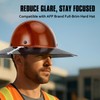 Glosaie Hard Hat Visor Compatible with AFP Full Brim Hard