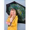 Parquet Peacock Double Layer Inverted Umbrellas - C Shaped Handle