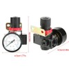 G1 / 2 Pressure Regulator with Pressure Gauge, 1pc BR4000