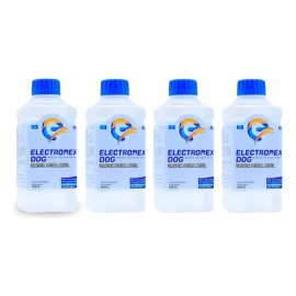 Electrodex Dog Electrolitos Para Perros 4 Pzas Sabor Mora