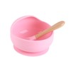 8 Pcs Silicone Baby Feeding Set Bib Suction Plate Bowl