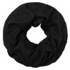 Soul-Cats Loop Scarf with Glitter in Beautiful Colours, black