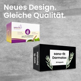 Darmatox 30 Capsules, Natural Nutrients - 30 Darmatox Capsules Thanks to the 5 in 1 Formula, Made in Germany