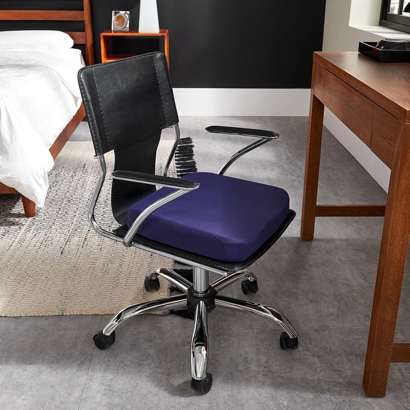 Tempur-Pedic Seat Cushion, Medium , Dark Navy Blue