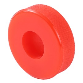 Hydraulic Trolley Jack Pad Polyethylene Bottle Jack Trolley Jack Body Pad Adapter for 25 mm Recess on the Bottom 3/4 Ton (Red, 25 mm)