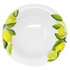 Lashuma Handmade Round Italian Ceramic Lemon Salad Bowl Ceramic Bowl