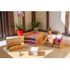 OSCO Bamboo Desk Organiser | 6 Compartments | 1 Drawer