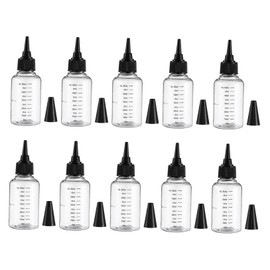 COHEALI 10Pcs Pointed Mouth Cosmetics Bottle Squeeze Empty Bottles Applicator Car Scratch Repair Paint Dispenser 50ml, C3417S40H0L9G75N