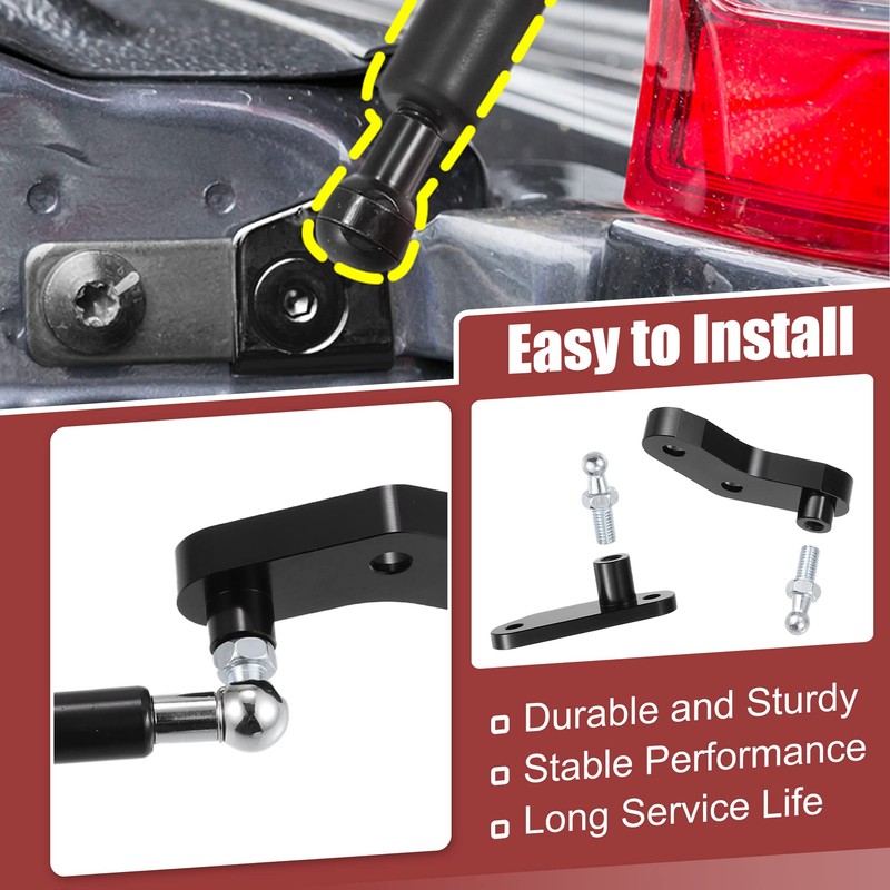 X AUTOHAUX Front Rear Door Opener Kits Door Shocks Struts