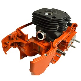 Crankcase Piston Cylinder Motor Engine Assembly For Husqvarna 362 365 371 372 372XP Chainsaw