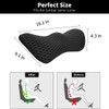 kasney Lumbar Support Pillow Ergonomic Memory Foam Lumbar Pillow, Relieve