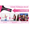 FourRoar Table Tennis Bat Pink Includes a Ball and a