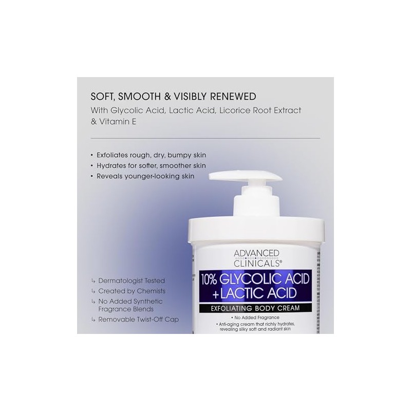 Advanced Clinicals- Crema para el cuidado de la piel con