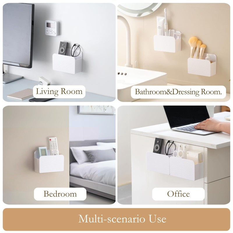 LINFIDITE Adhesive TV Remote Control Holder Wall Mount TV Remote