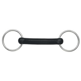 Shires Flexible Rubber Mouth Snaffle 5"