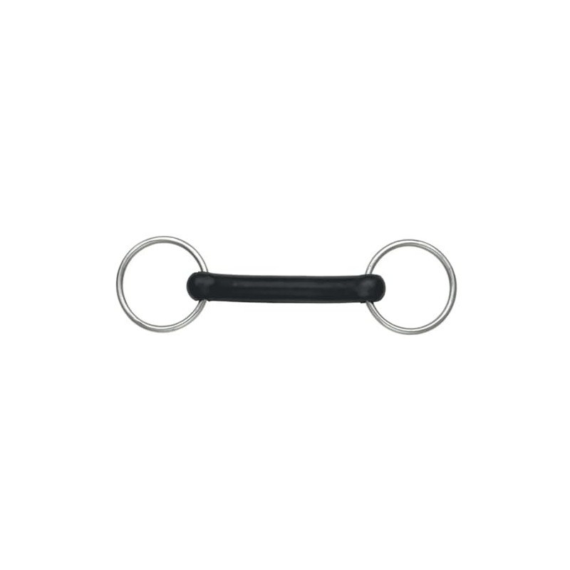 Shires Flexible Rubber Mouth Snaffle 5"