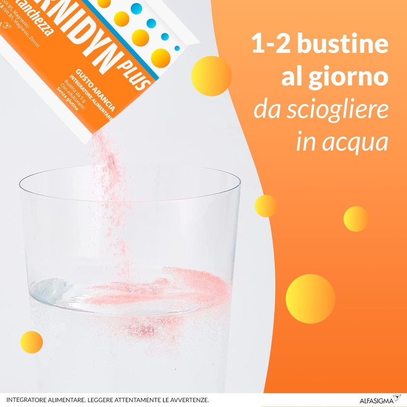 Carnidyn Plus, integratore alimentare supporto per stanchezza fisica e mentale,
