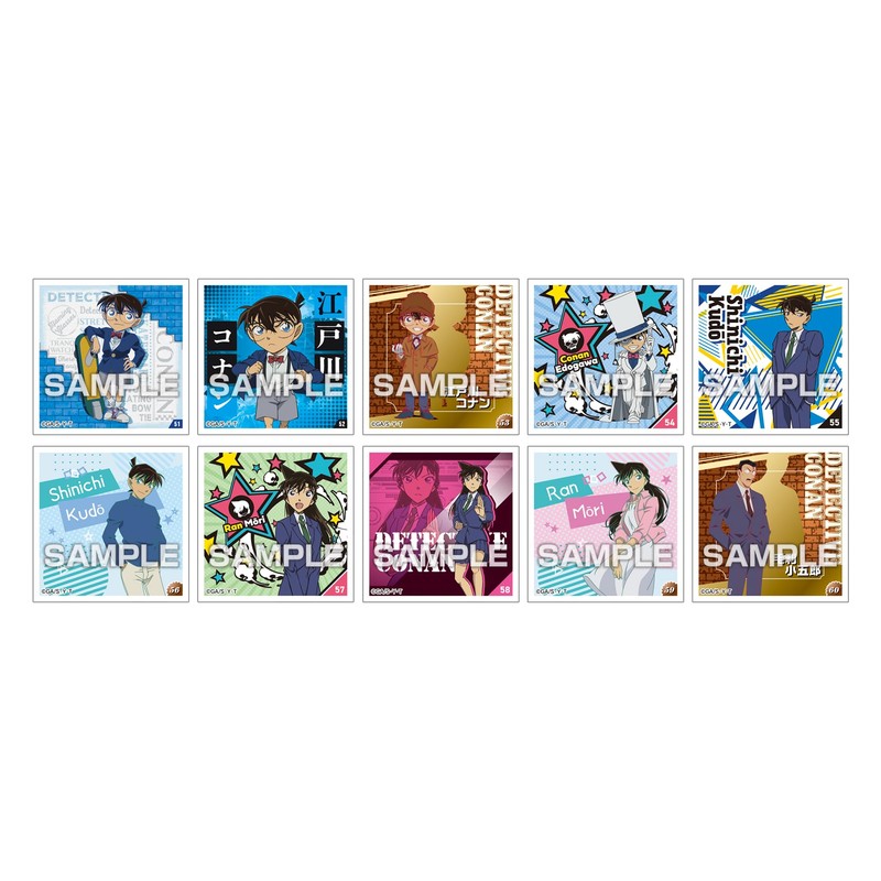 Detective Conan Seal Collection 2 with Gum 20 Pack Box