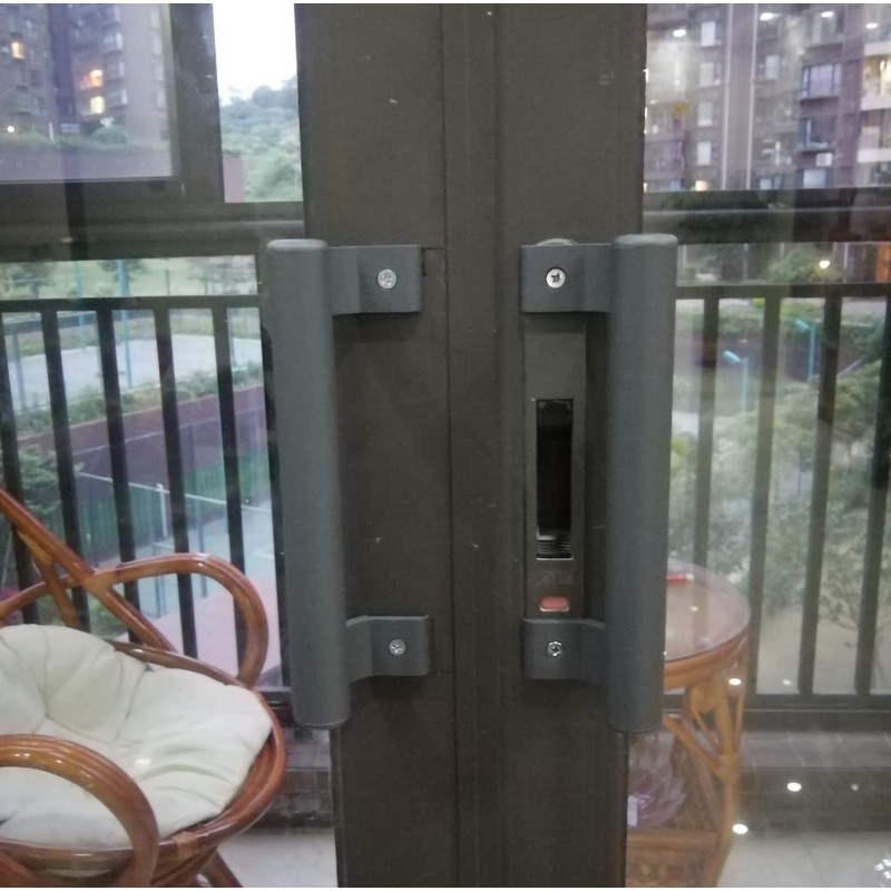KAFENDA YUM Grey Aluminium Alloy Handle Balcony Sliding Door Handle