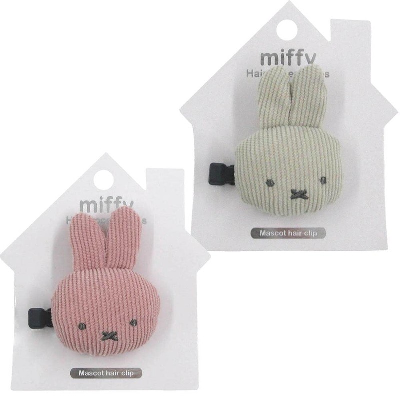 Miffy Mascot Bangs Clip, Miffy, Dull Color, Hair Accessories, Character