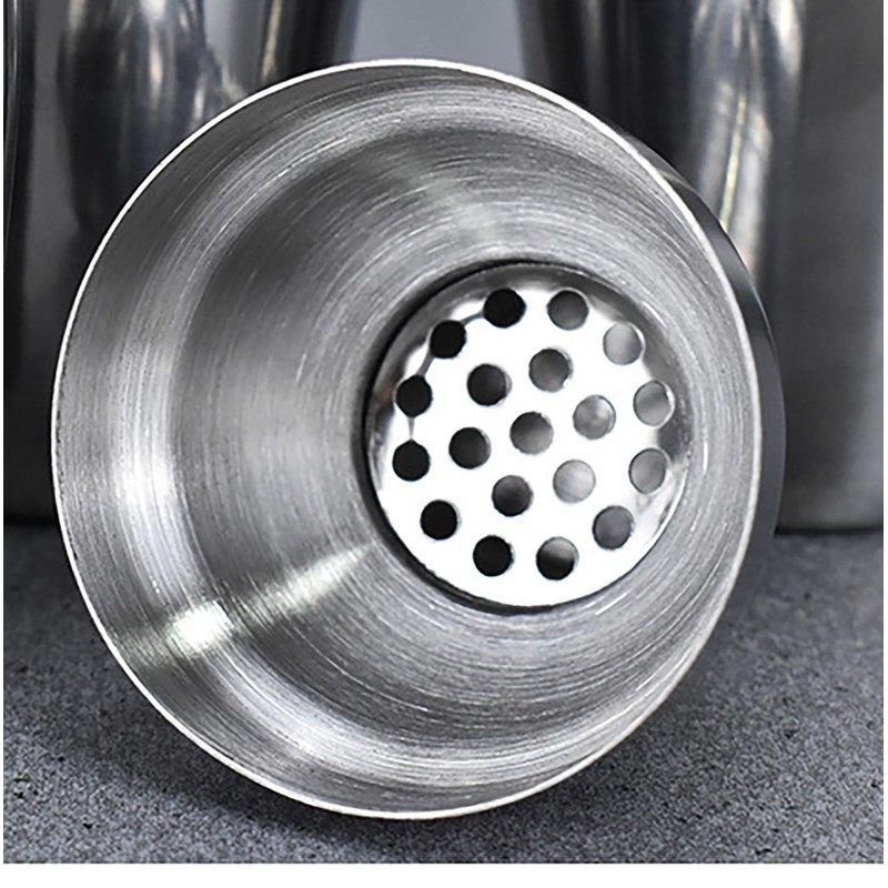 8 Oz Cocktail Shaker, Stainless Steel Drink Shaker with Built-In