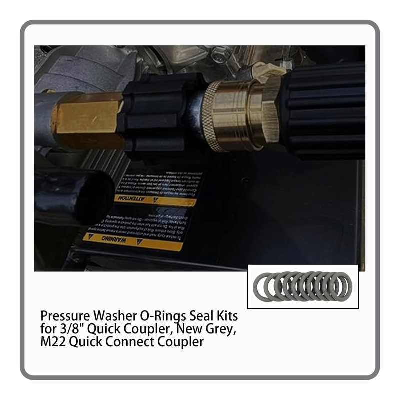 O-Ring for Pressure Washer Seal Kits for 3/8" Quick Coupler,