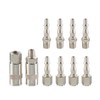 ORAZIO 10PCs 1/4" BSP Air Line Compressor Hose Quick Coupler