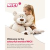 NICI Children's Backpack Pink 2 in 1 with Cuddly Toy