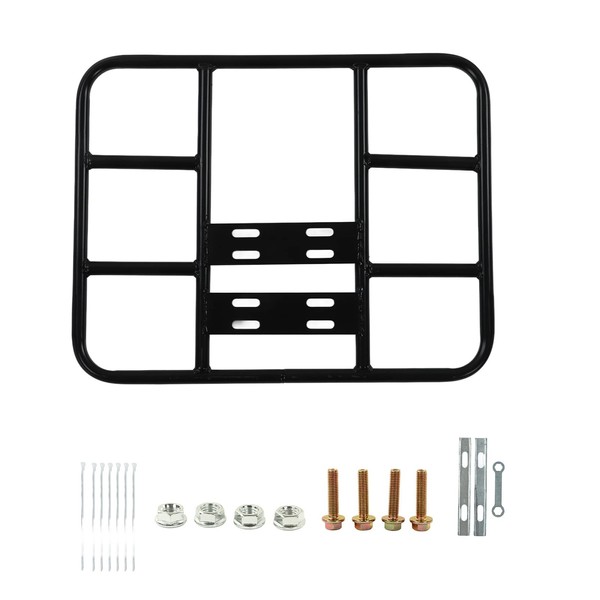 KIMISS Trunk Rack, Universal Food Delivery Box Rack Rear Grille