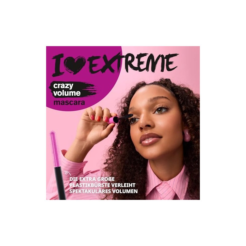 Essence - I love extreme Crazy Volume - Mascara for
