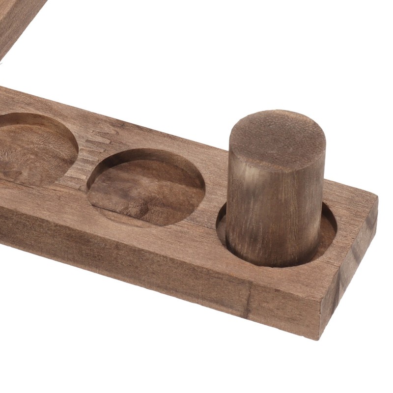 Hook and Ring Game for Four Players Wooden Hooks Fast