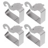 Ciieeo 2sets Adjustable Non Skid Tablecloth Clips Slip Table Cover