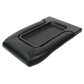 Threemom Center Console Lid Kit Arm Rest for Chevy Silverado GMC Sierra 99-07 Black
