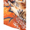 Prettystern Men's Lady Pure Silk Bandana Handrolled Silk Neckerchief Unisex